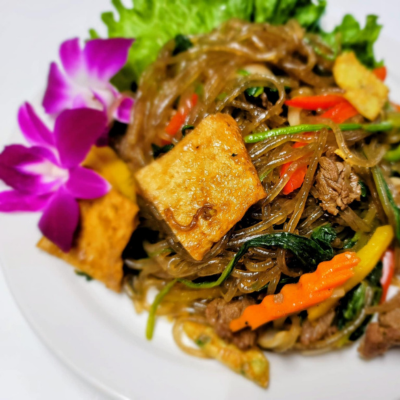 Japchae Korean Glass Noodles