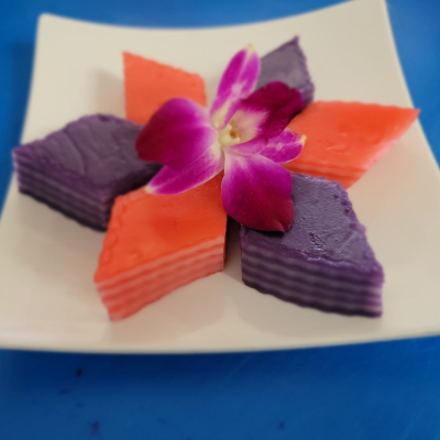 Tri-Color Dessert